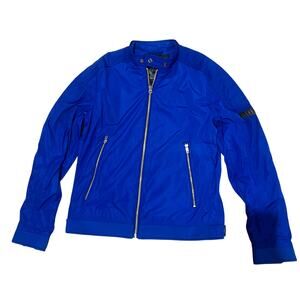 Diesel Electric Blue Zip Front Jacket
